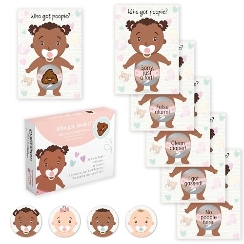Baby Shower Games - 13 years and up 33 pcs