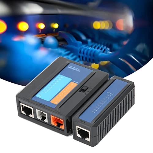 Network Cable Tester - RJ45 RJ11 RJ12 CAT5 CAT6 CAT7 CAT8 continuity