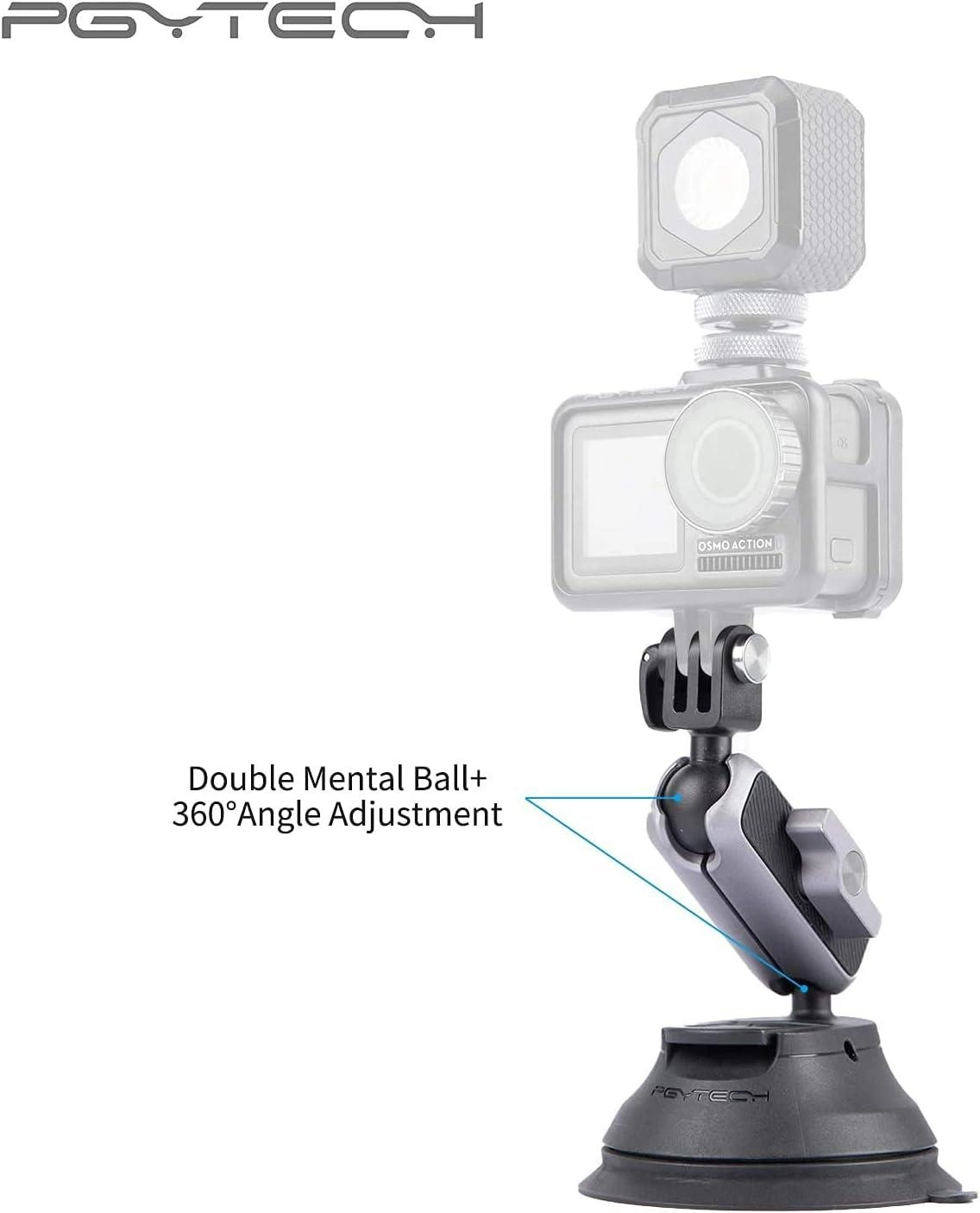 Suction Cup Mount - 1.5kg Aluminum Alloy