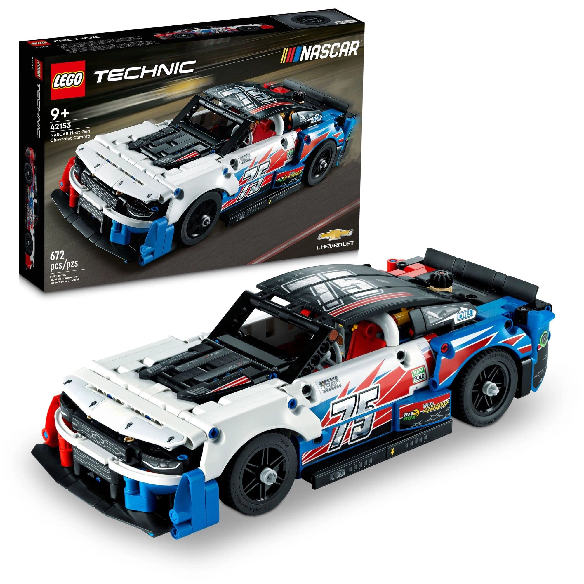 LEGO Technic NASCAR Chevrolet Camaro ZL1 (42153) - Ages 9+