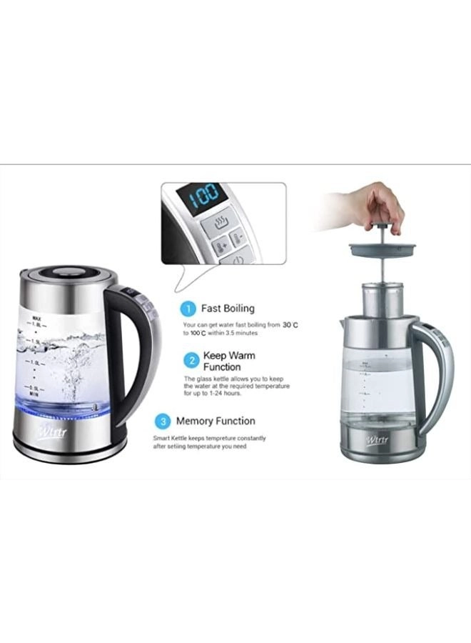 Glass Stainless Electric Kettle