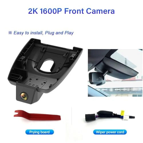 Dash Cam - 2K 1600P Front for Toyota Sienna XL40
