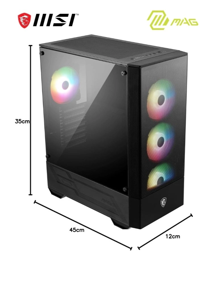 MAG FORGE 112R - Tempered Glass Side Panel Mid Tower