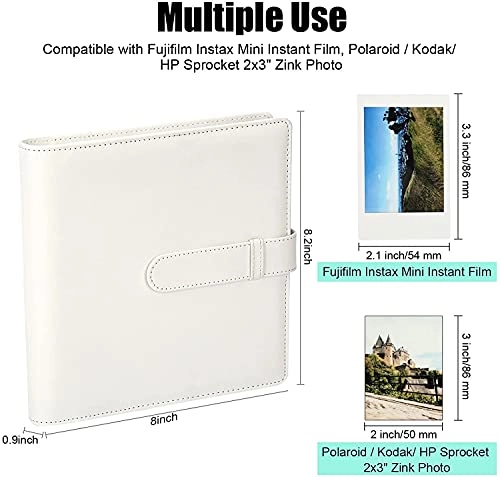 Instax Mini 256 Pockets PU Photo Album