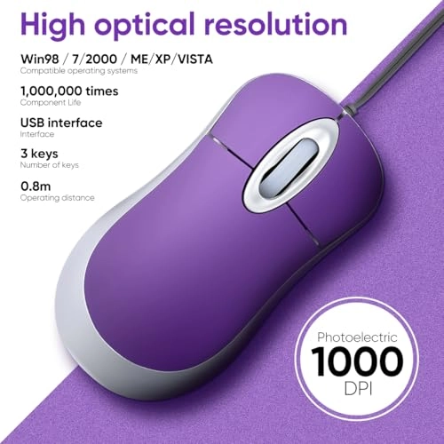 Mini Computer Rechargeable Mouse - Wi-Fi