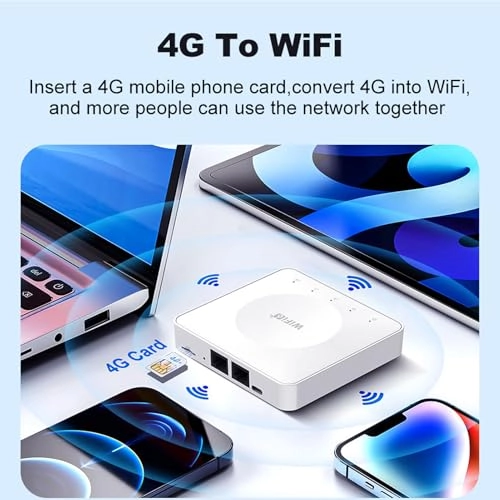 4G Portable WiFi Hotspot - 4G WiFi6 300Mbps