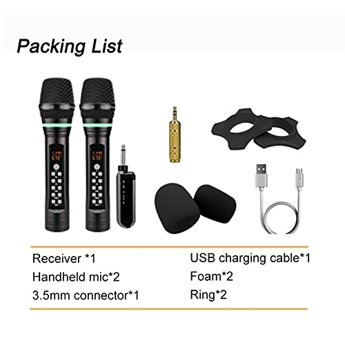 UHF Wireless Handheld USB+Wireless Microphone