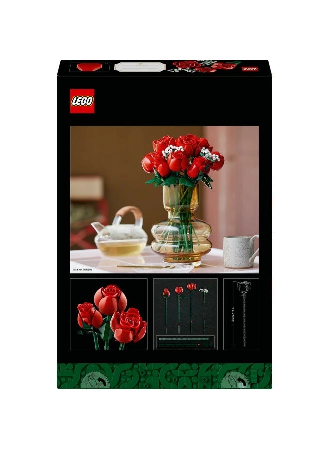Botanicals Bouquet of Roses - 822 Pieces