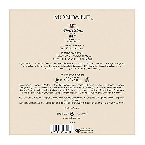 MONDAINE Eau De Parfum + MONDAINE Lotion - Eau de Parfum 2 piece(s)