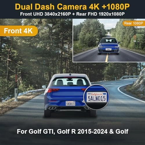 Model A 2160P UHD for Volkswagen Golf GTI R 2015-2023