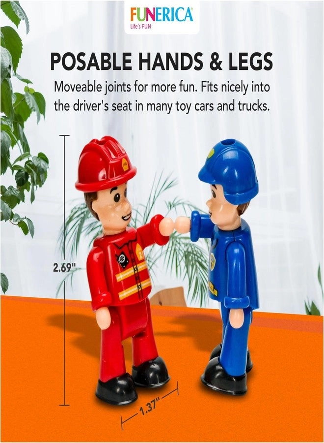 Bendable Play People Figures 8 pcs