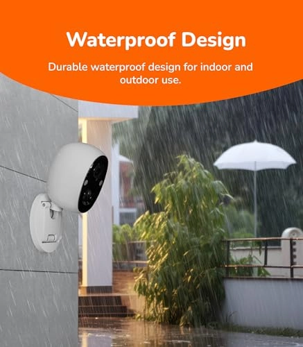 Indoor Outdoor Battery Camera 2.5K