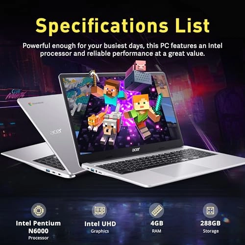 Chromebook 315 CB315-4H - 15.6'' Pentium N6000 4GB DDR4 128GB eMMC