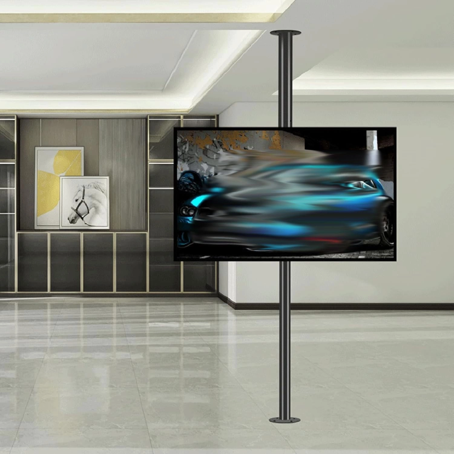 TV Ceiling Mount - 50kg 32-75 inch