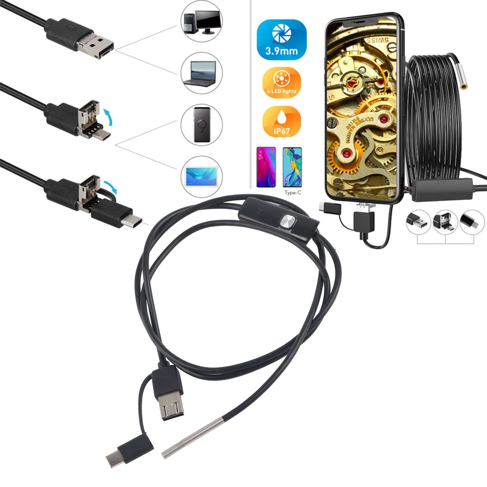 Portable Endoscope - 3.9mm 1m