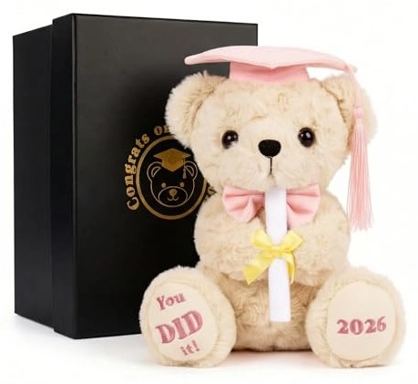 Numyawl Graduation Bear - 20 cm