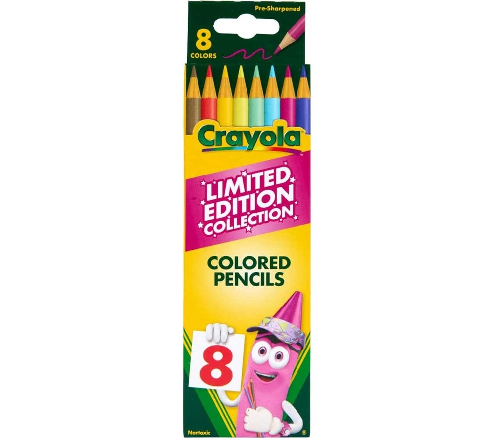 Limited Edition Collection Colored Pencils - 8 Pcs