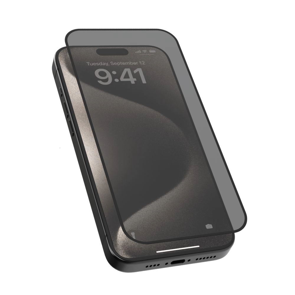 LEVELO HD Aluminum Glass Screen Protector for iPhone 16