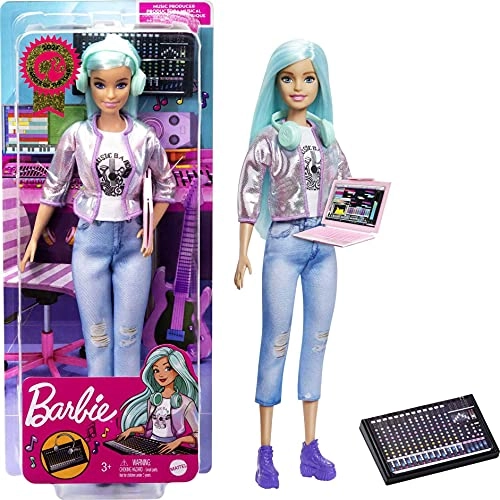 Career of the Year Music Producer Doll - 12-in Blue Hair Ages 3+