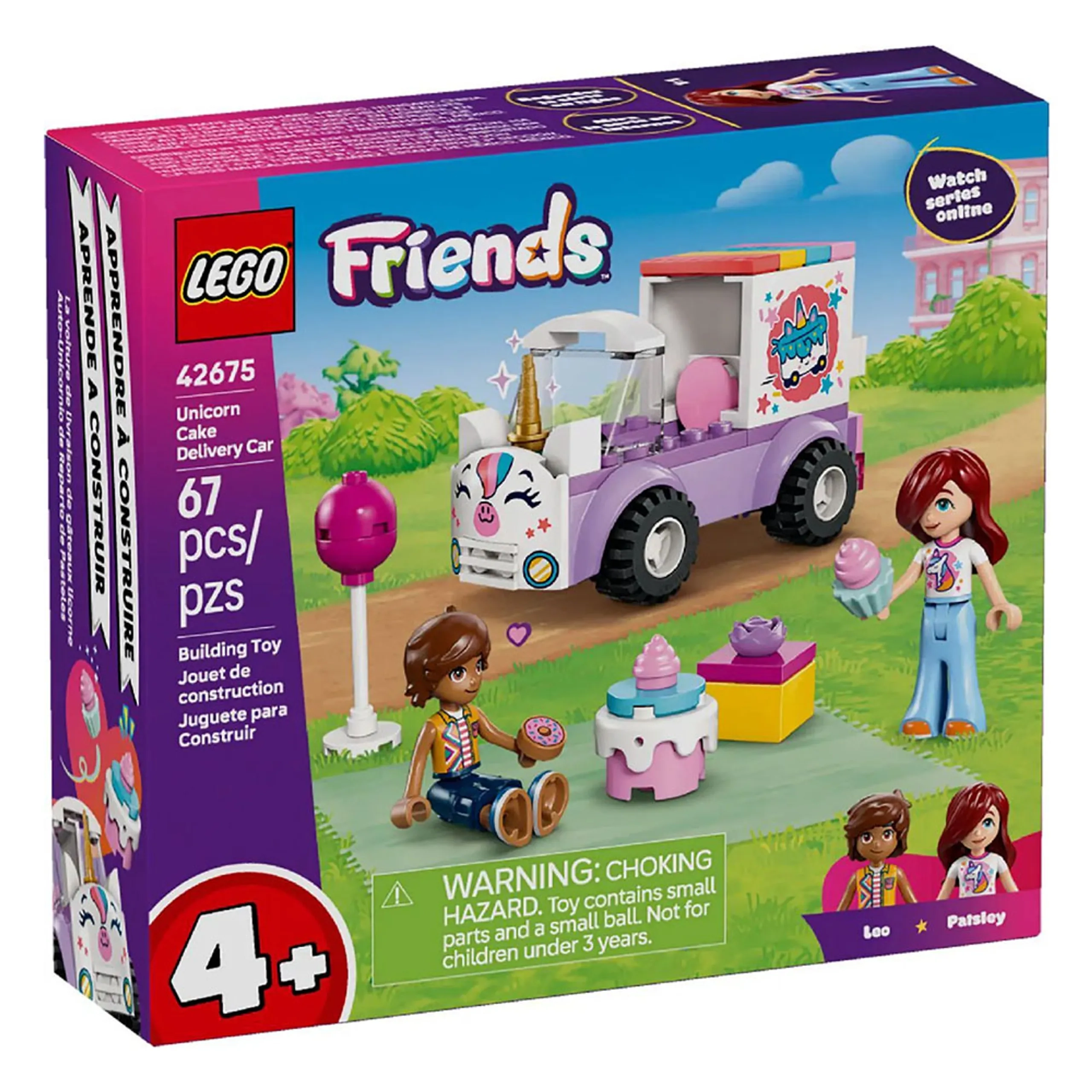 LEGO Friends Unicorn Cake Delivery Car (42675)