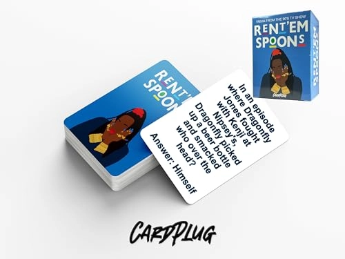 Rent'em Spoons: Martin Trivia Game - Card Game