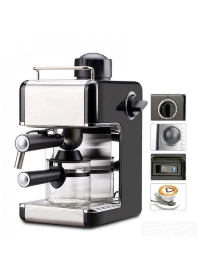 Tradeo Espresso Coffee Maker with Milk Frother - 3.5 Bar 240ml
