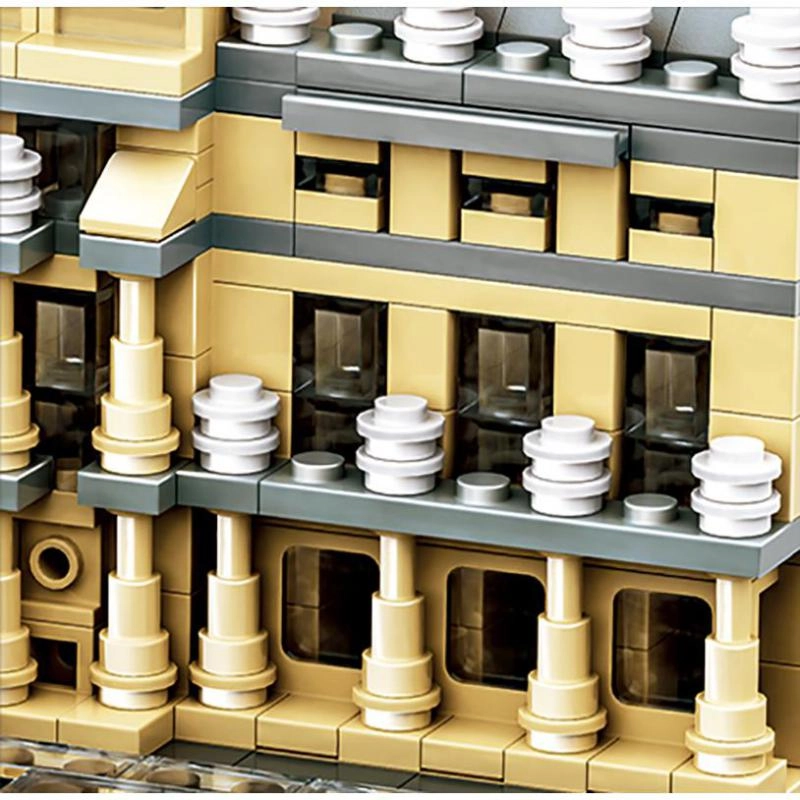 Museum Louvre in Paris France 3D Puzzle (4213) - 785 pcs