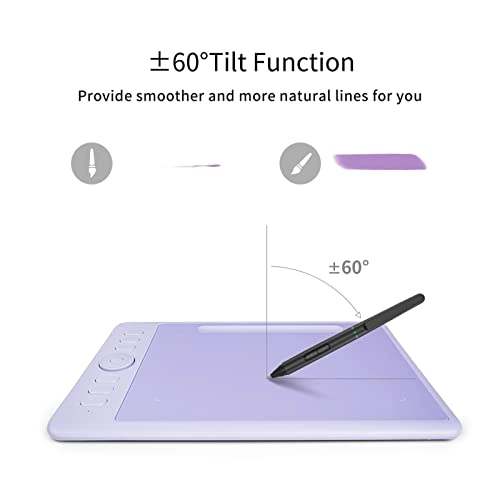 Graphic Drawing Tablet - 6.99x4.09 inches 8192 Level