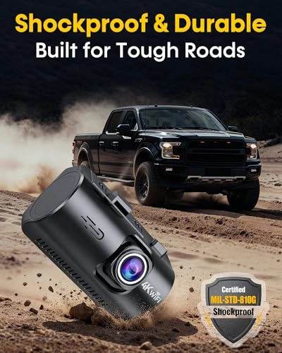 Front and Rear Dash Cam - 4K+1080P