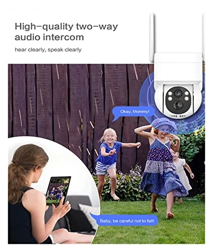 Outdoor Solar Security Camera 4MP