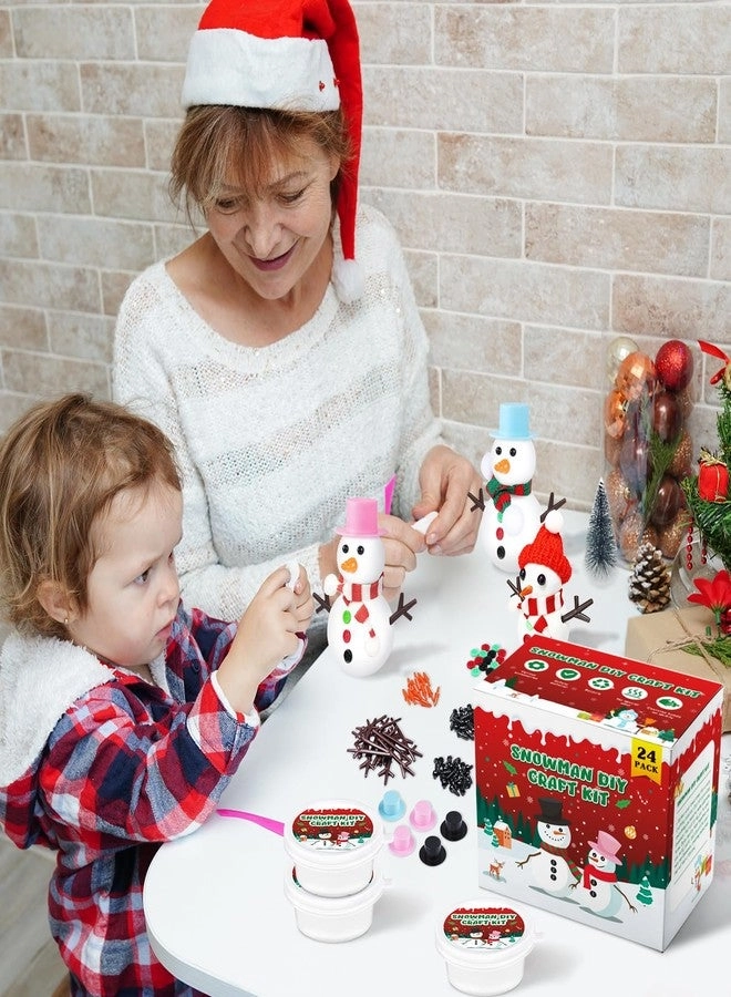 Modeling Clay Snowman Kit - 24 Pack