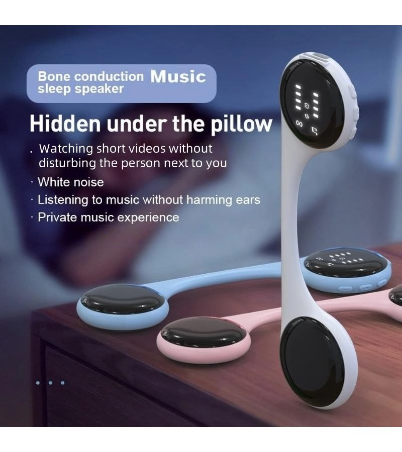 Generic Bone Conduction Music Sleep Speaker - Wireless Bluetooth 300mAh