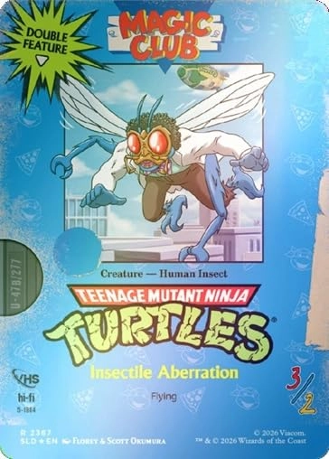 Secret Lair x Teenage Mutant Ninja Turtles: VHS Villains Foil Edition - 5 pcs