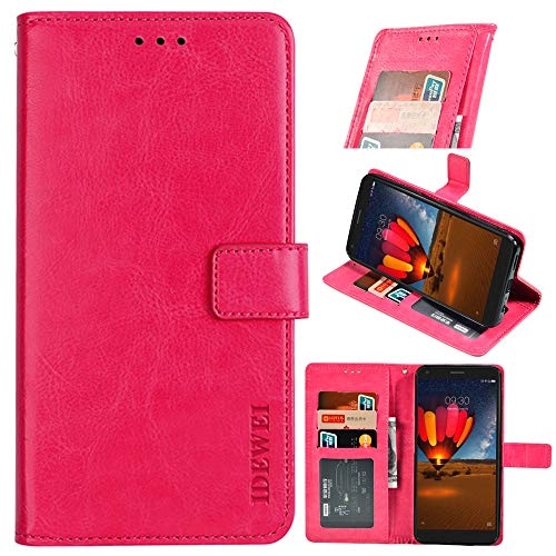 Cover for Wiko View 4/ View 4 Lite Flip Case - Leather Polyurethane Thermoplastic Polyurethane Gel Faux Leather