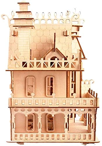 3D Wooden Puzzle House