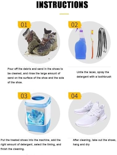 Shoe Washing Machine - Portable Energy saving