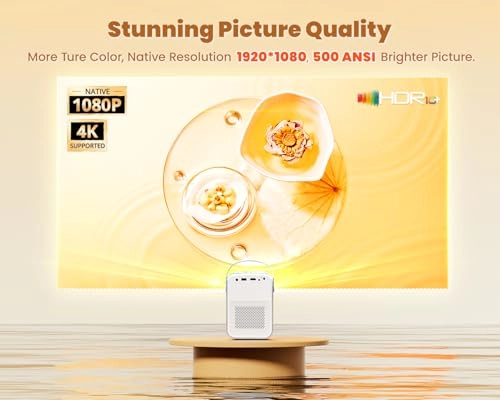 Seal Projector - 500 ANSI Lumens 4K