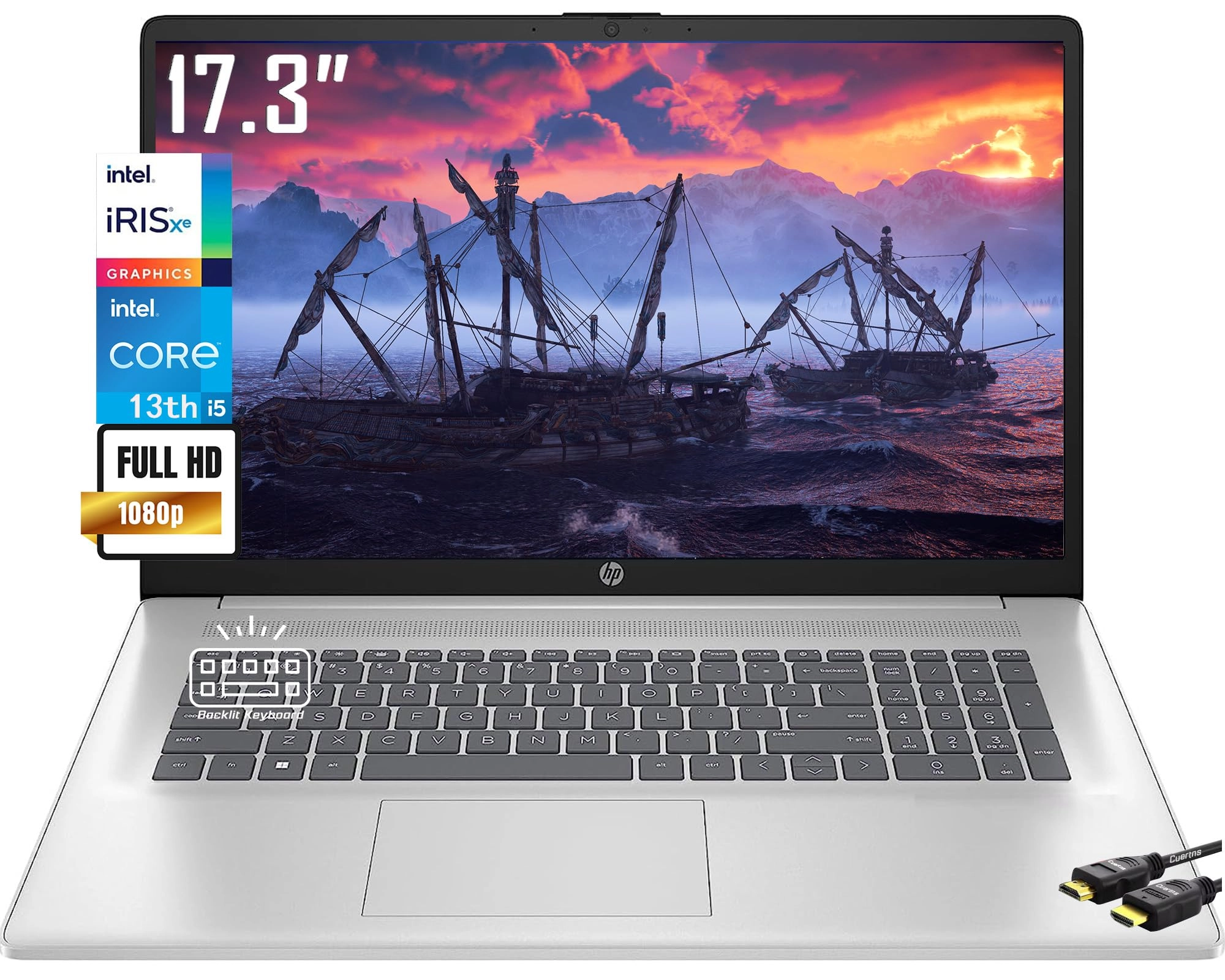 HP Flagship 17 - 17.3'' i5-1335U 64GB DDR4 2TB SSD