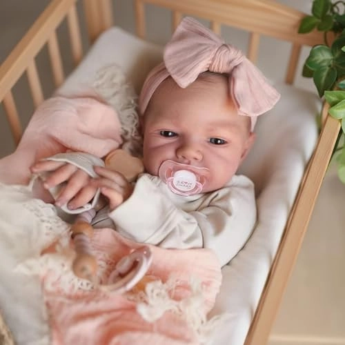 Reborn Baby Doll - 20 Inch Vinyl Weighted Cloth Body Ages 3+