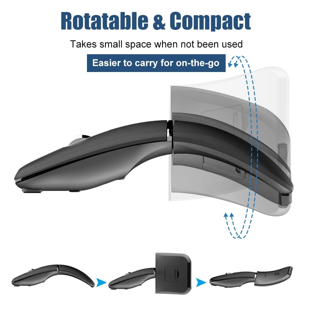Foldable Arc Mouse - Wireless