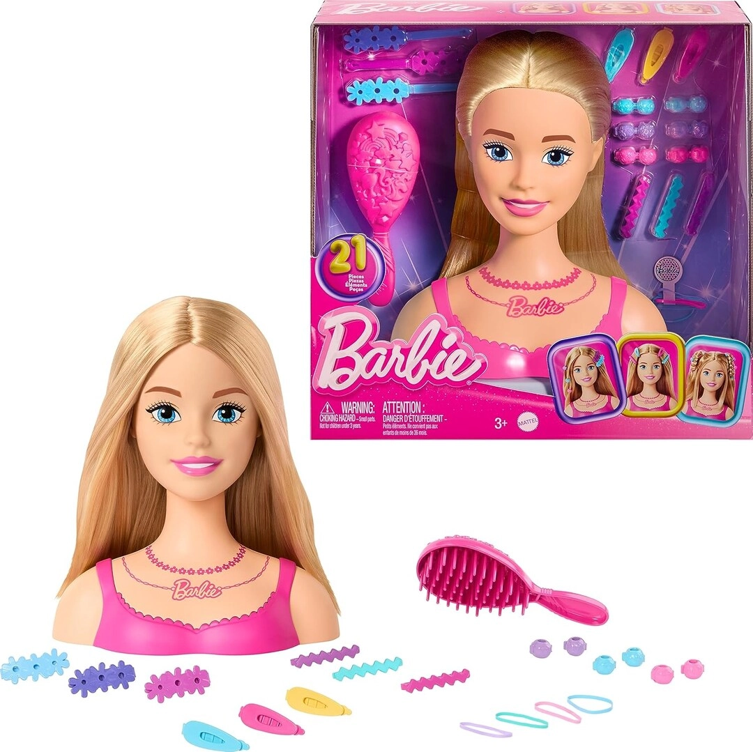 Glam Party Styling Head - 20 Piece Blonde Ages 3+