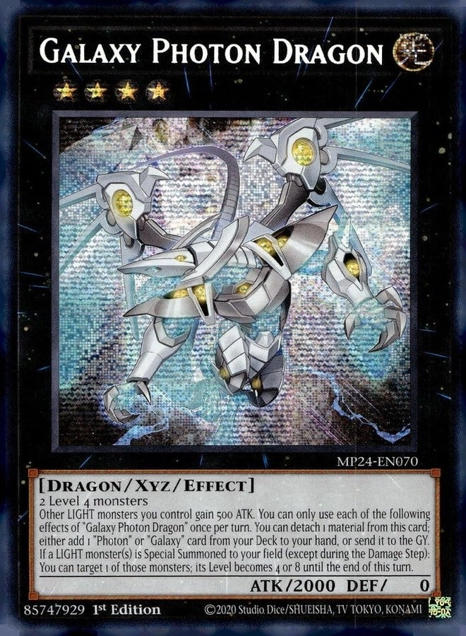 Yu-Gi-Oh! Galaxy Photon Dragon MP24-EN070 - 1st Edition