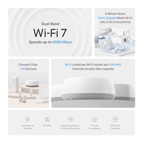 Deco BE25 - 802.11n 802.11ax 802.11ac 802.11.be 3 piece(s)