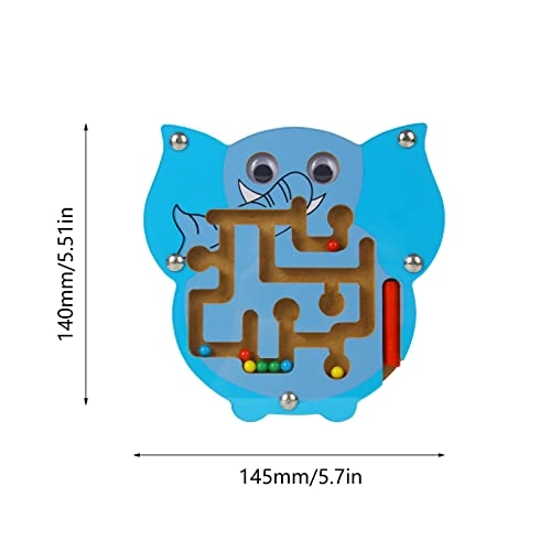 Mini Wooden Magnetic Maze - 1 piece
