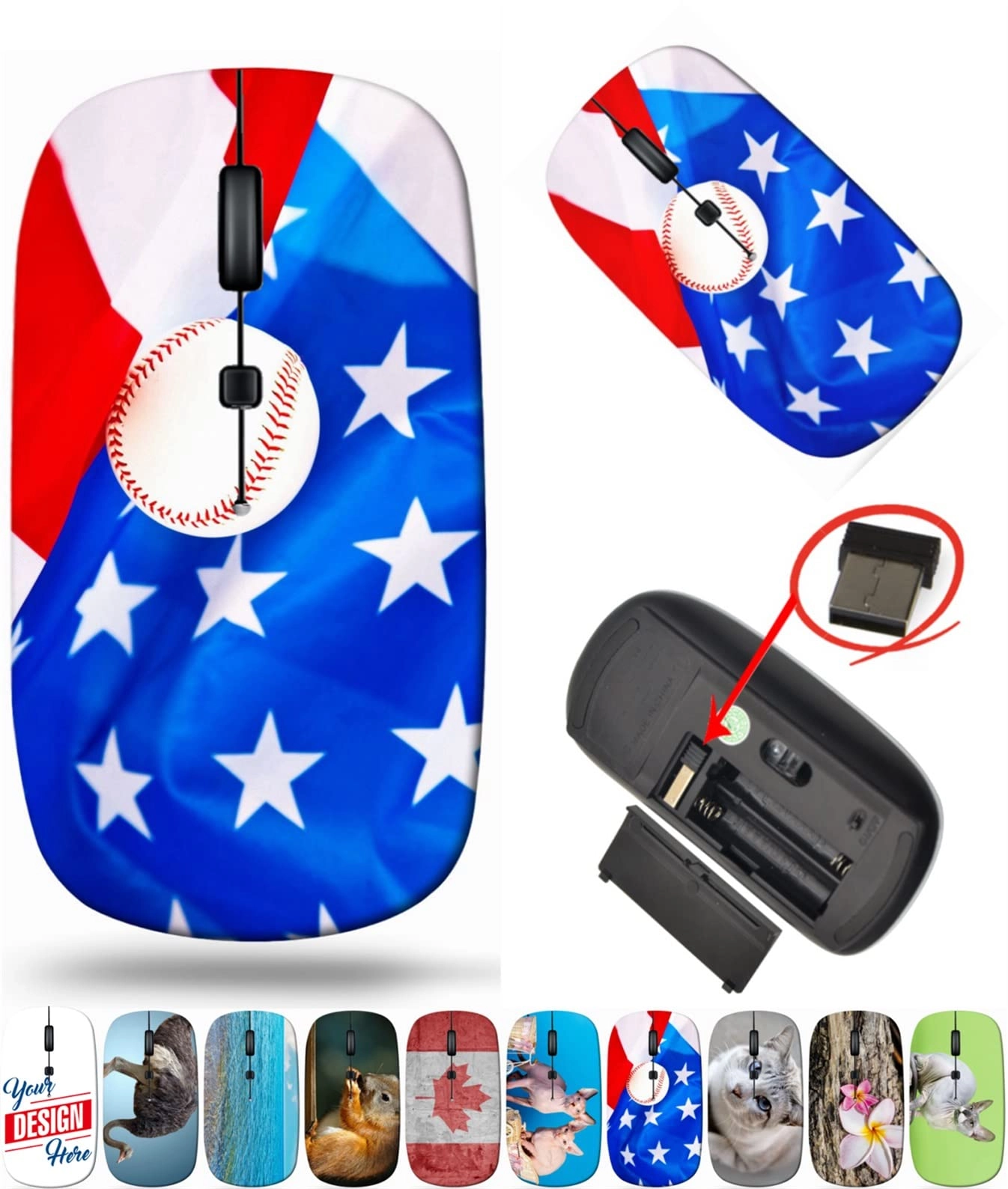 MS Depot Wireless Mouse - USB