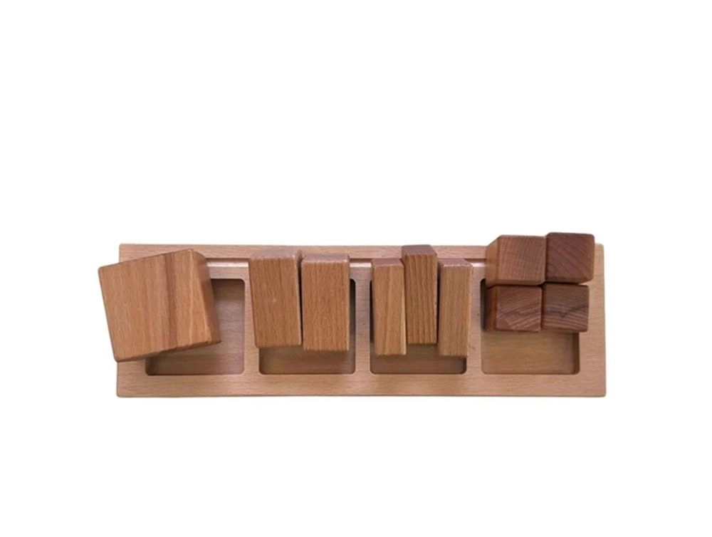 Edu Fun Fraction Board Square, - Suitable for 3 years and above 11 pieces