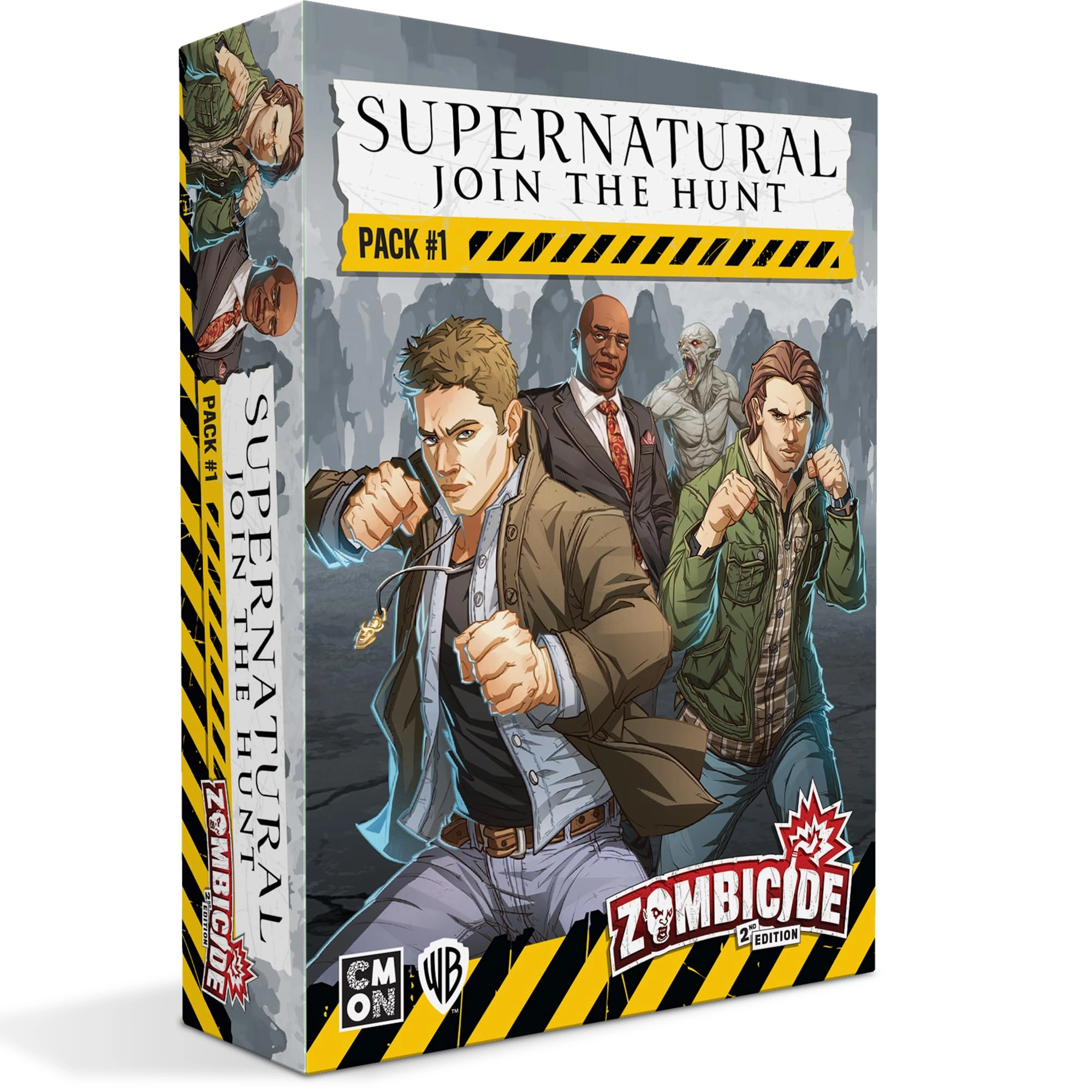 CMON Zombicide Supernatural Character Pack 1 - Sam Dean Alpha Vampire Wendigo
