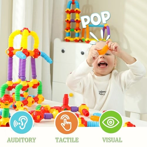 Pop Tubes - 36 months - 15 years 60 pieces