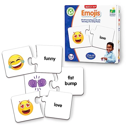 Match It! Emojis - 3 years and up 60 pieces