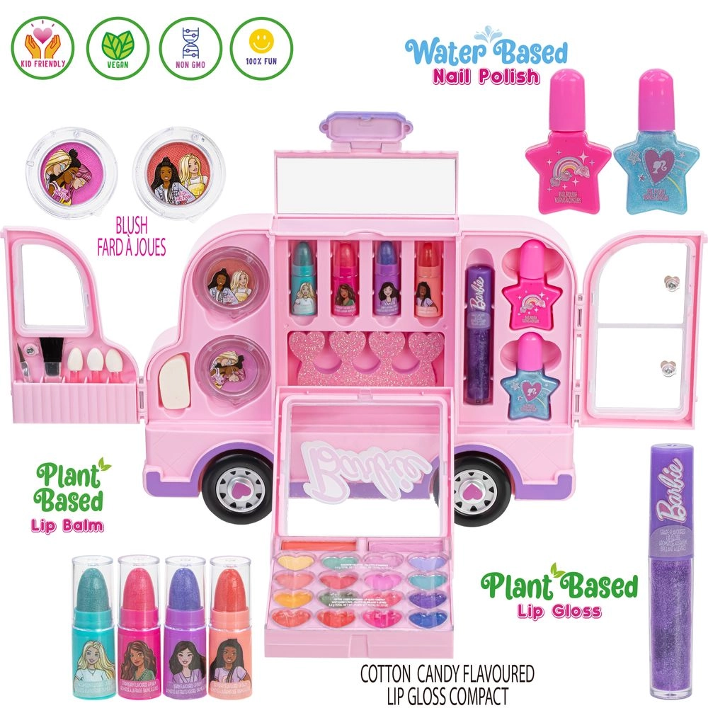 Barbie RV Van Cosmetic Set - Ages 8+